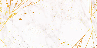 白金大气简约大理石金色线条瓷砖质感纹理展板背景